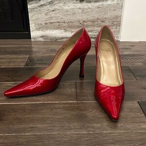 Ruby Red Women’s Pointed Toe Pumps